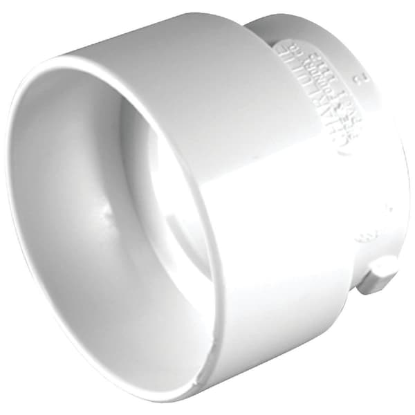 Charlotte Pipe And Foundry 3 In. Sch 30 SPG x 1-1/2 In. Sch 40 Hub DWV Reducing PVC Bushing PVC 01112 0600HA - main